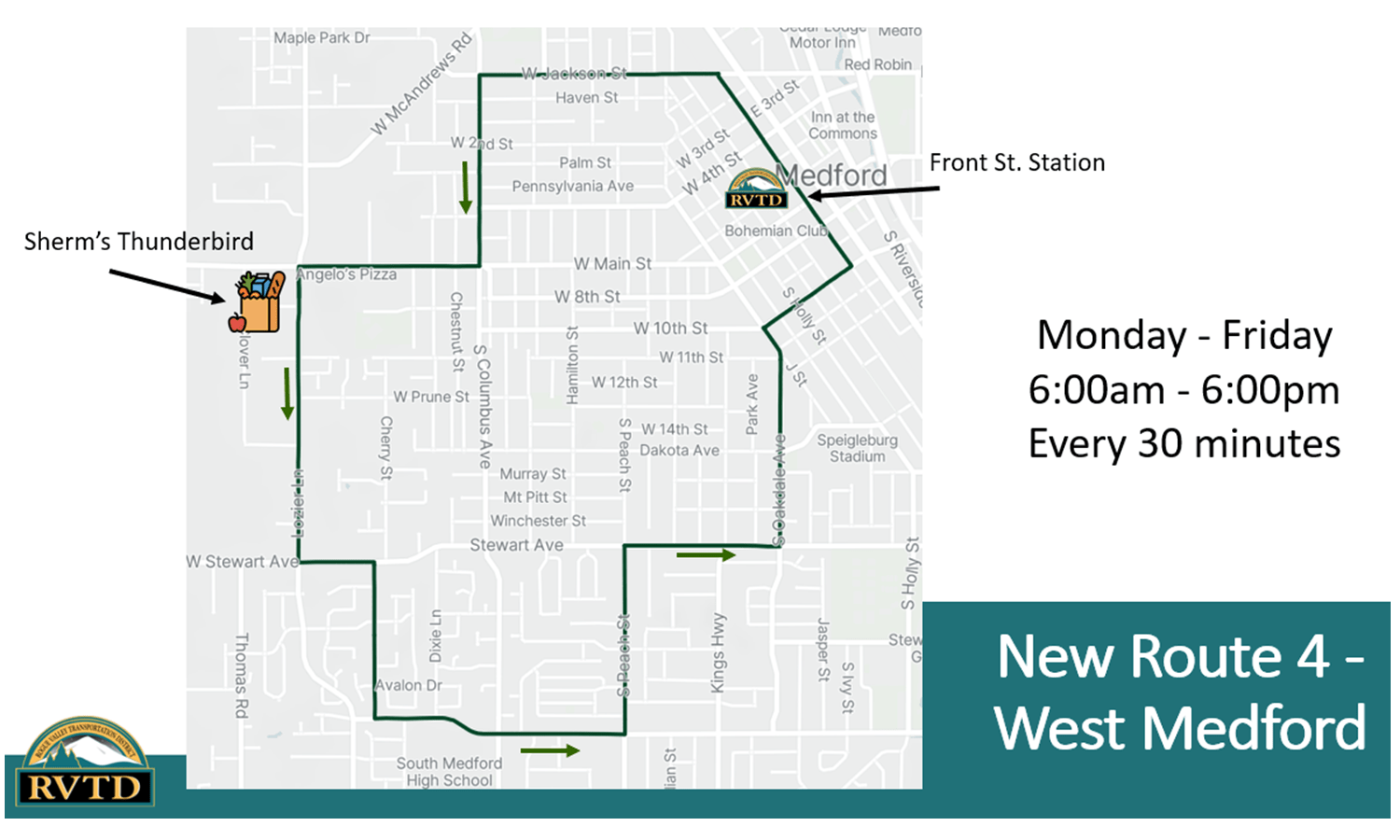 Route 4 Map